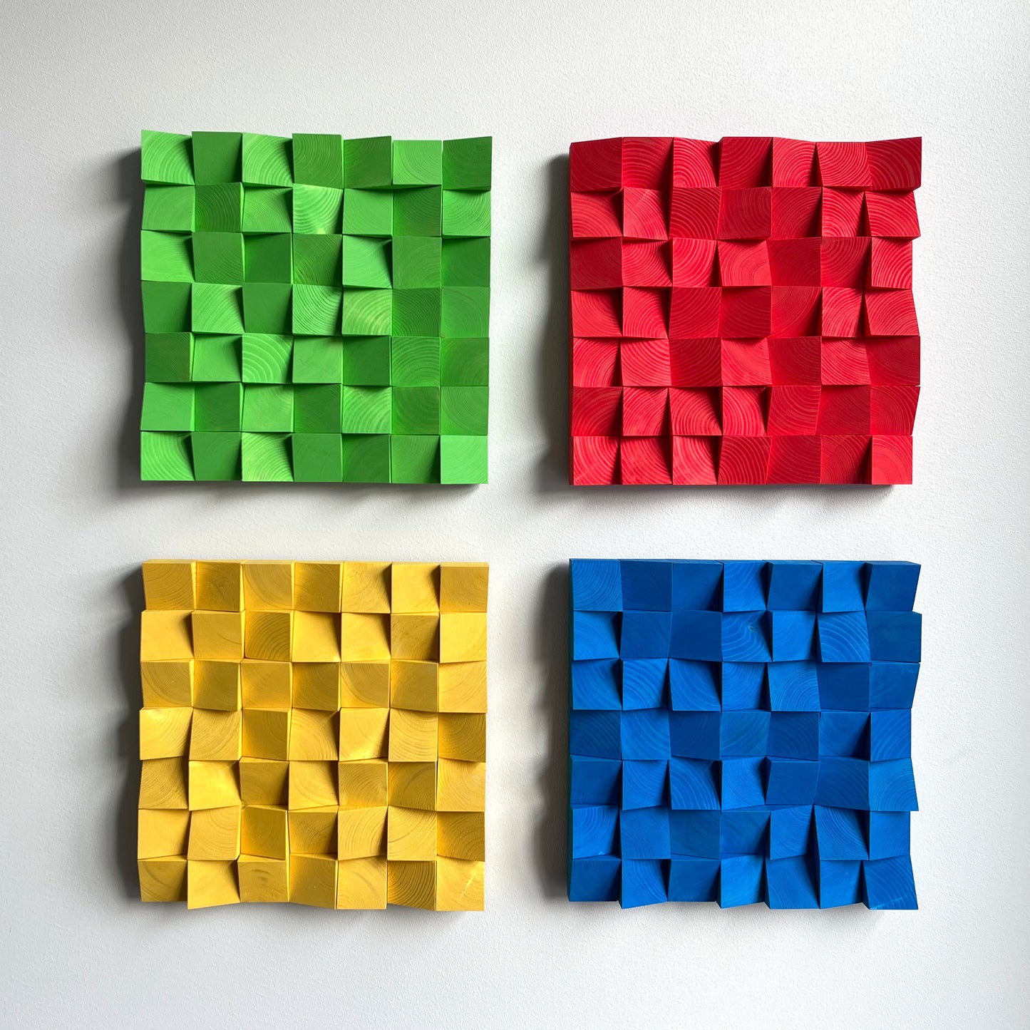 Single Color Wall Art Set