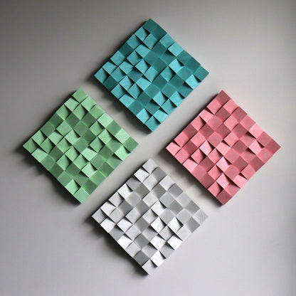 Single Color Wall Art Set