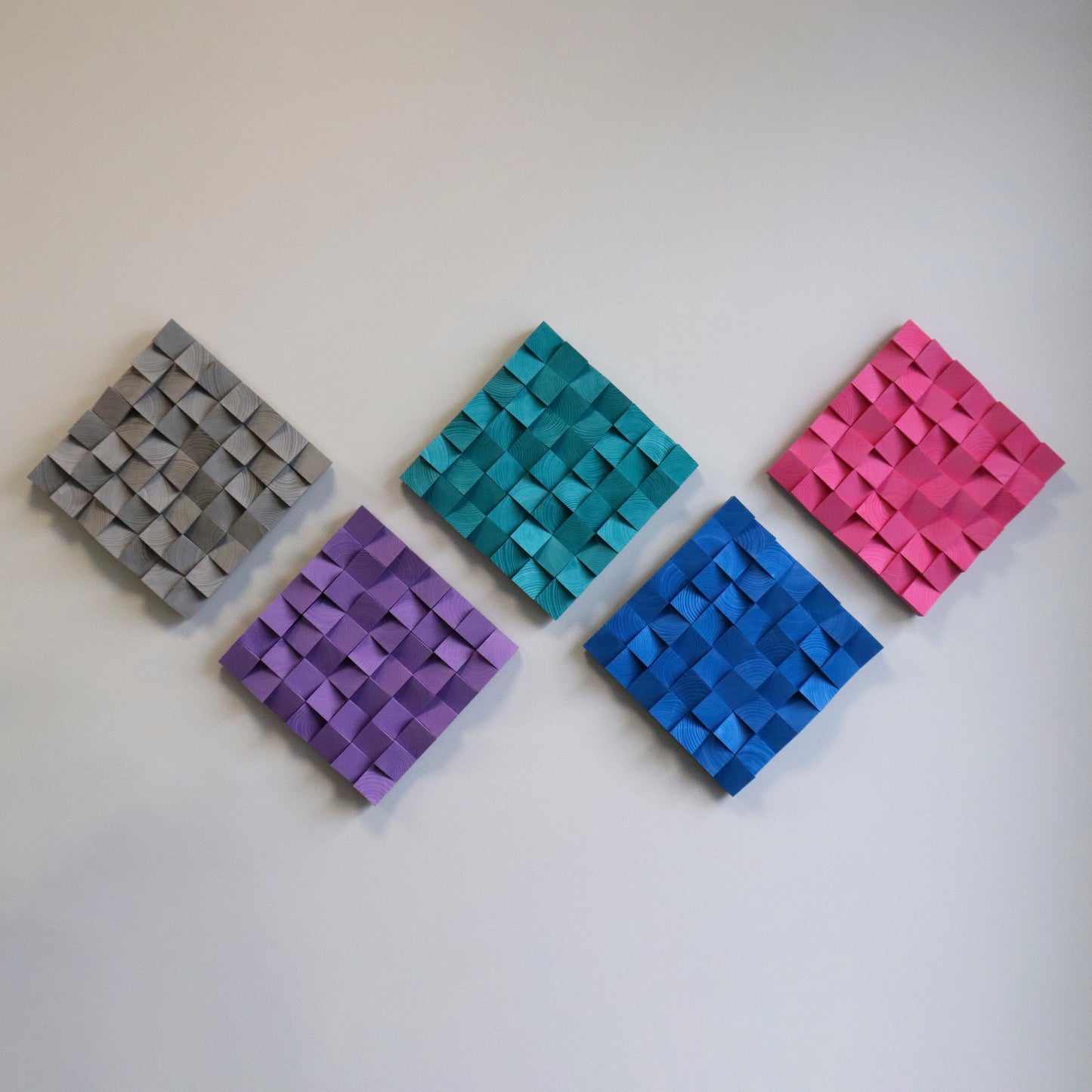 Single Color Wall Art Set