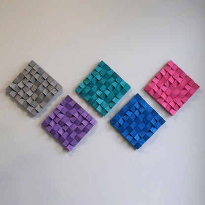 Single Color Wall Art Set