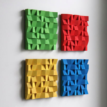 Single Color Wall Art Set