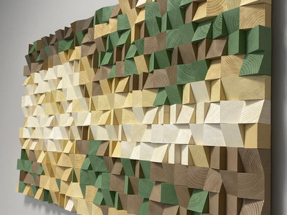 Wall Decor "Beige Woods"