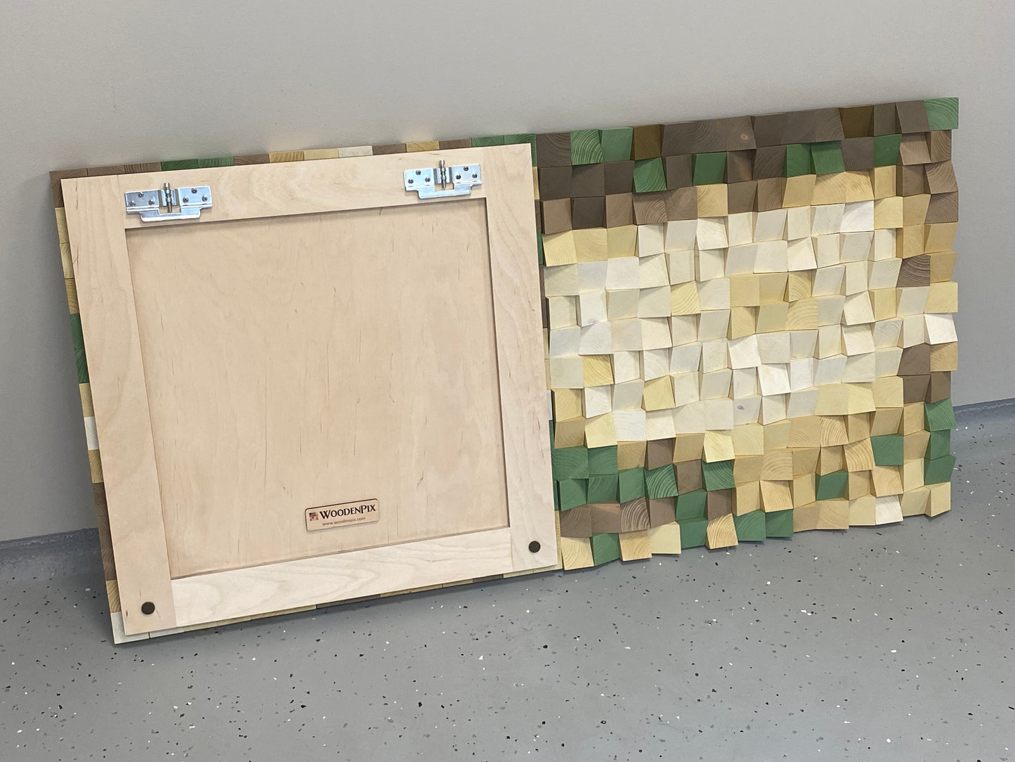 Wall Decor "Beige Woods"