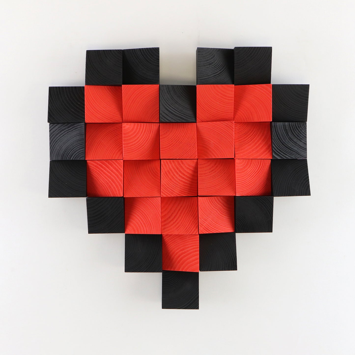 Wood Wall Decor "Outlined Heart"