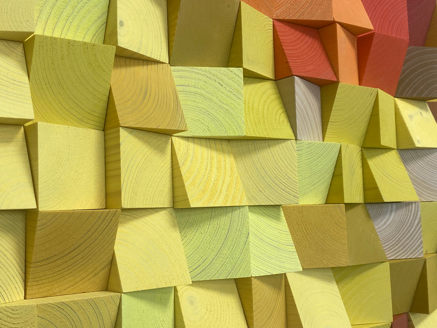 Eco-friendly acoustic wall art by WoodenPix blending artistic design, wood texture, and functional sound absorption.