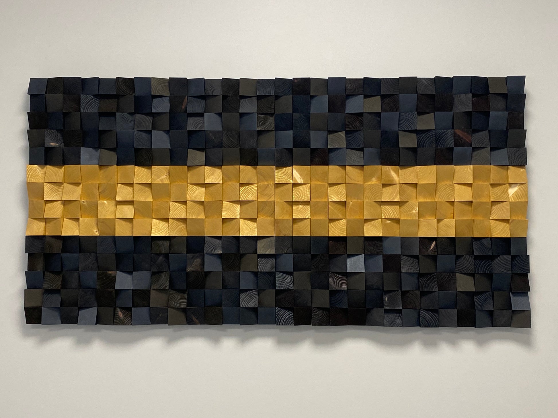 Modern 3D wooden wall art by WoodenPix, inspired by minimal luxury and natural texture.